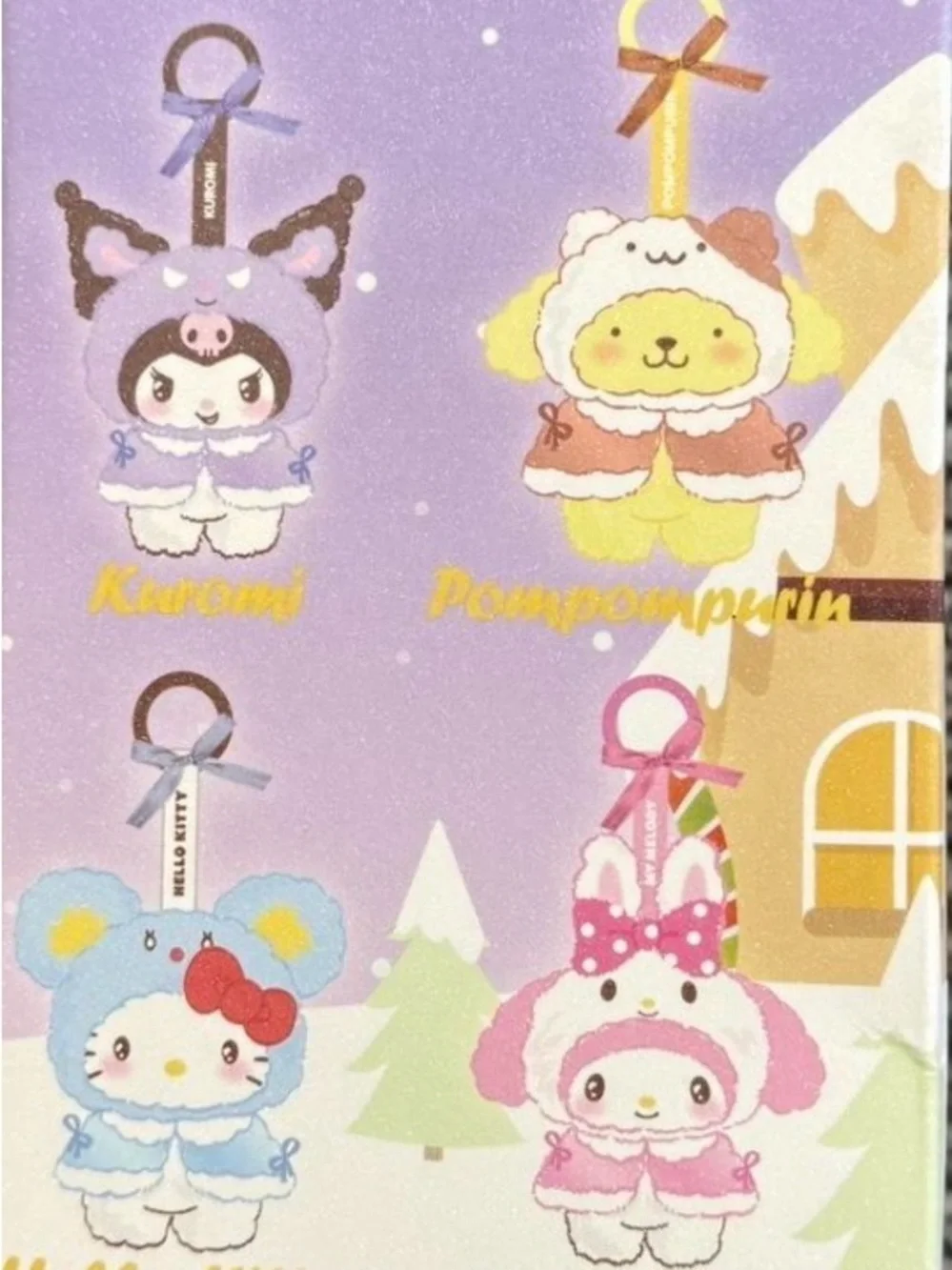 Sanrio Hello Kitty and Friends Little Cape Cinnamon Roll Plush Keychain - Picture 6 of 11